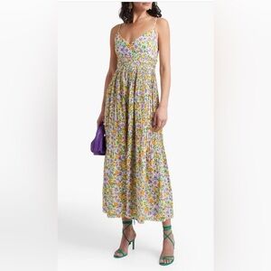 NICHOLAS Susan Maxi dress whistledown floral print sleeveless size 4